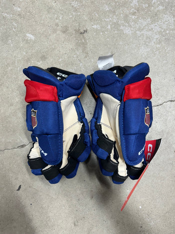 13” CCM Pro Stock Team USA Olympics Hockey Gloves (New)
