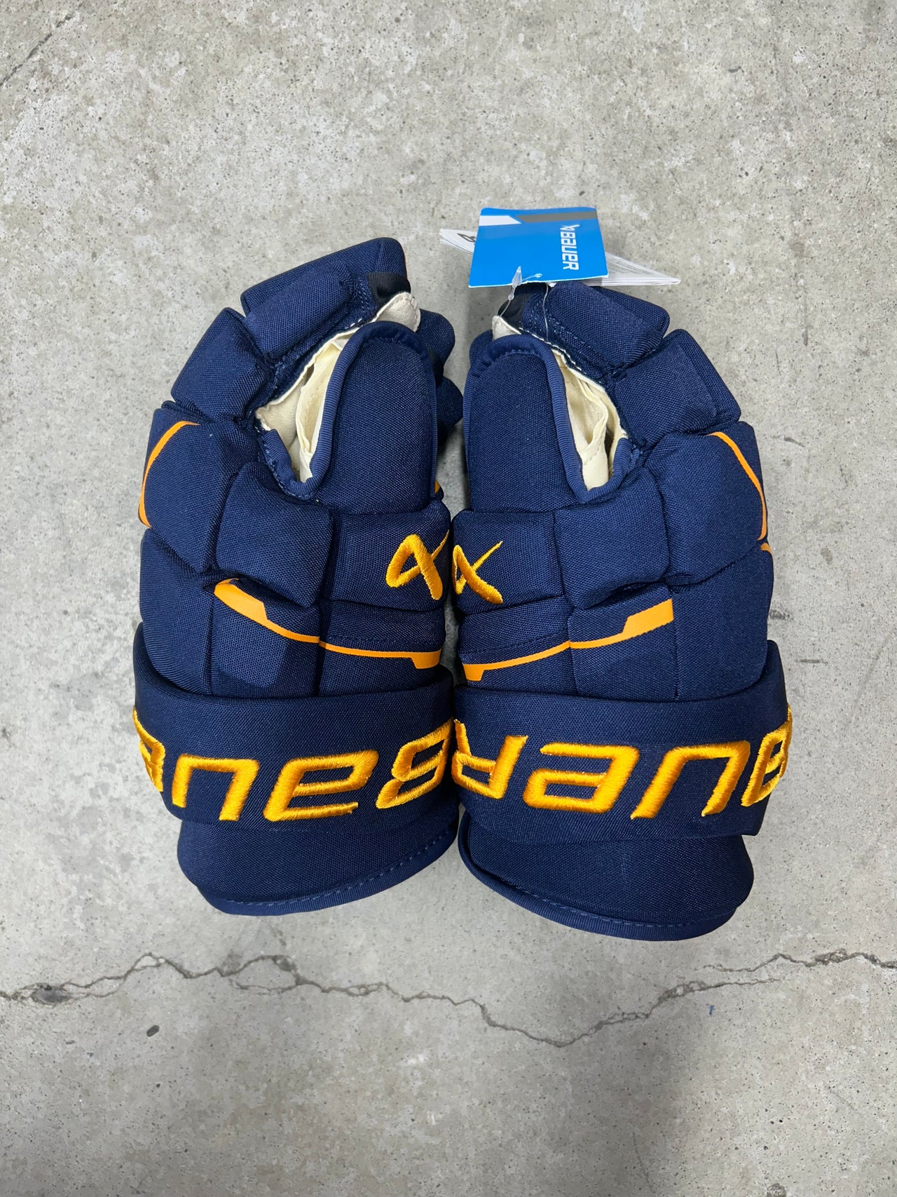 13” Bauer Mach Gloves NCAA Pro Stock