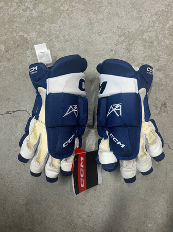 14” CCM Pro Toronto Maple Leafs Auston Matthews Pro Stock Gloves (New)