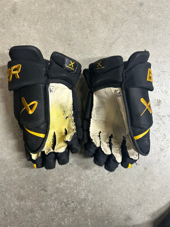 15” Bauer Vapor Hyperlite Gloves NCAA (Used)