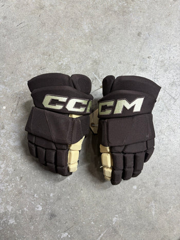 13” CCM Pro Stock NCAA Hockey Gloves (New)
