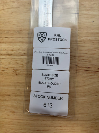 272mm Bauer FLY-X (New) KHL Pro Stock (Blade/Runner)
