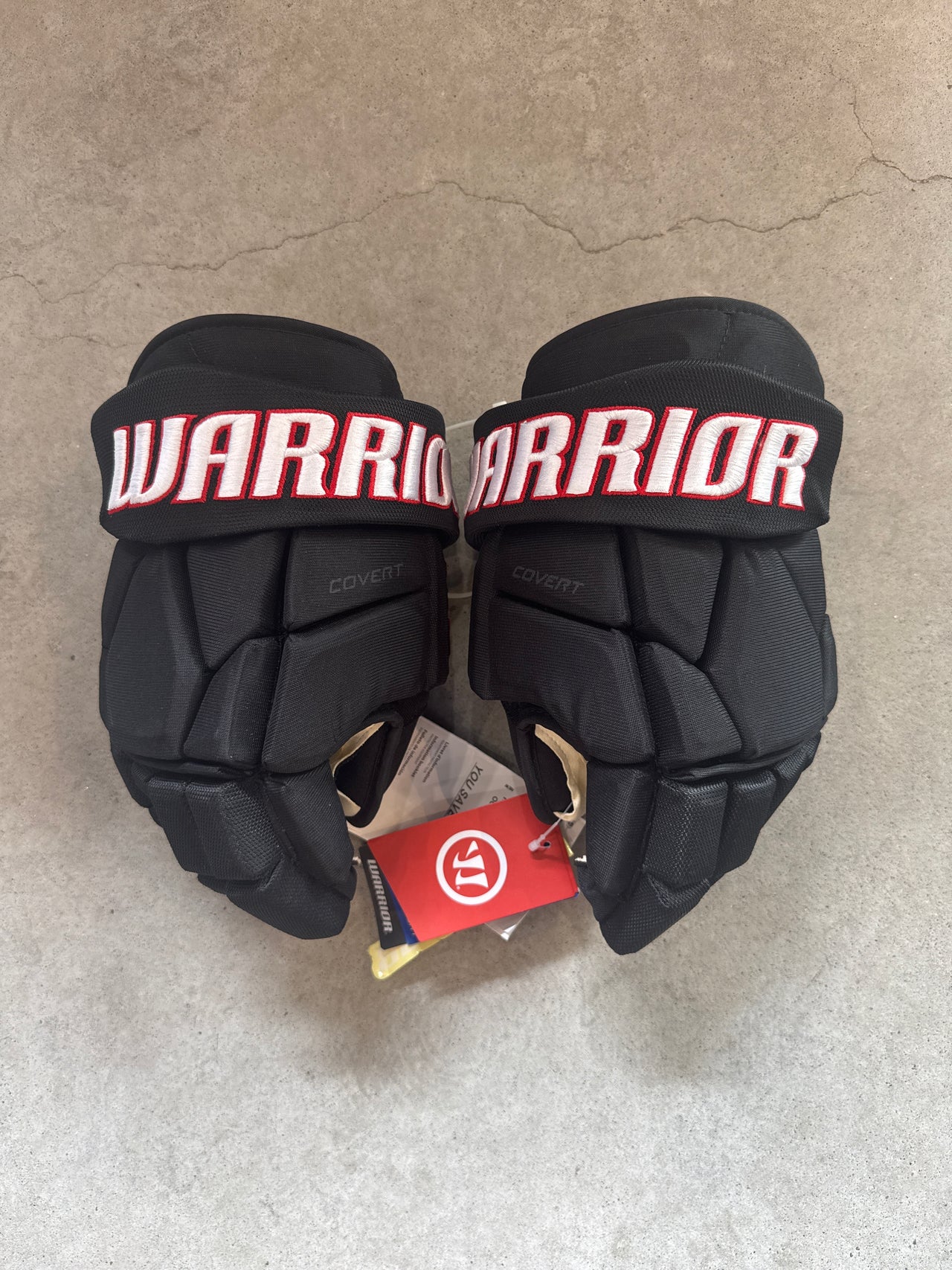 14” Warrior Covert Custom Pro Hockey Gloves New