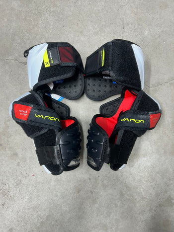 Bauer Hyperlite Senior Medium Elbow Pads Pro Stock (New) Toronto Maple Leafs