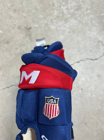 13” CCM Pro Stock Team USA Olympics Hockey Gloves (New)