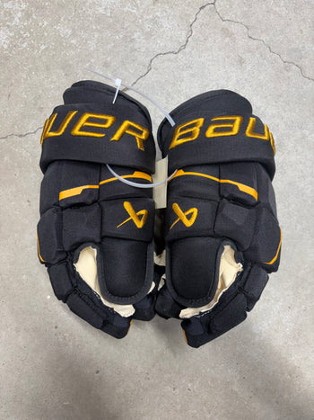 15” Bauer Mach Gloves NCAA Colorado College ￼ Pro Stock New