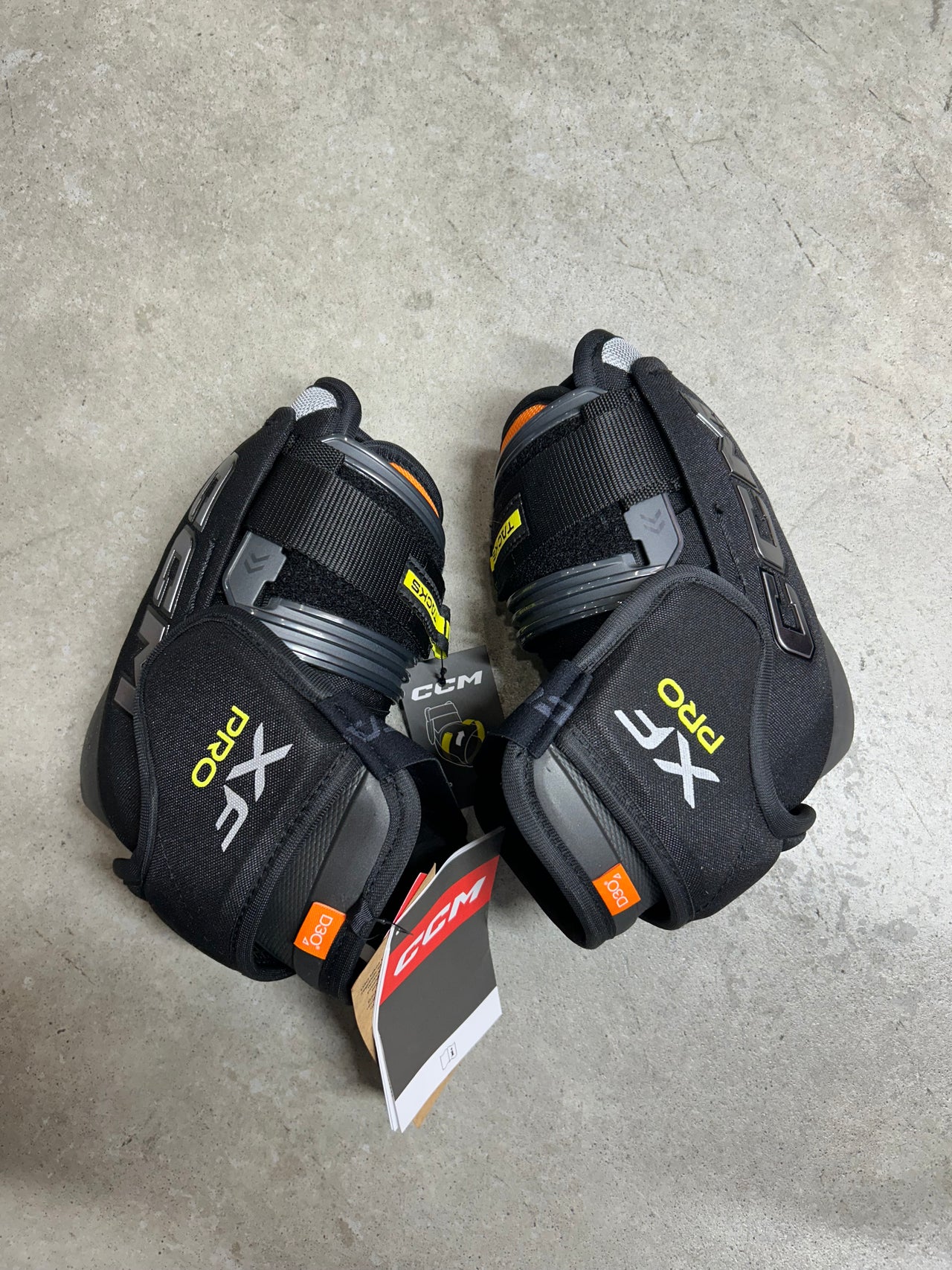 CCM XF Pro SR Large Elbow Pads (New) Pro Stock