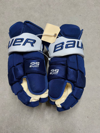 15” Bauer Supreme 2S Pro Gloves Toronto Maple Leafs Pro Stock (New)