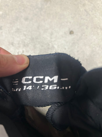 14” CCM HGQL QMJHL Pro Stock Hockey Gloves (Used)