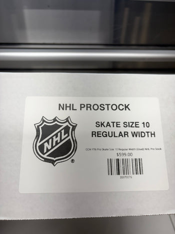 CCM FT6 Pro Skate Size 10 Regular Width (Used) NHL Pro Stock