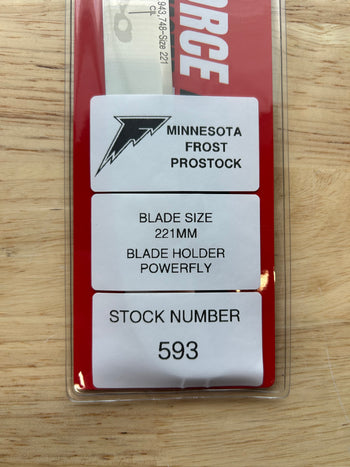 221mm BladeTech (Fits Bauer PowerFly) Bauer FlyTi Equivalent Minnesota Frost Pro Stock