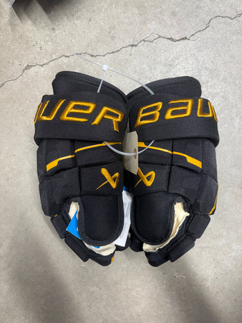14” Bauer Mach Gloves NCAA Colorado College ￼ Pro Stock New