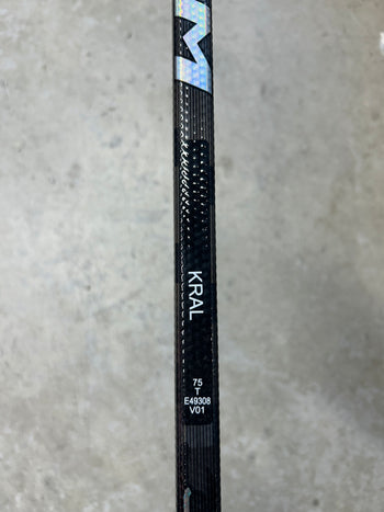 Left Hand 75 Flex Custom P28 Pro Stock CCM Jetspeed FT7 Pro (New)