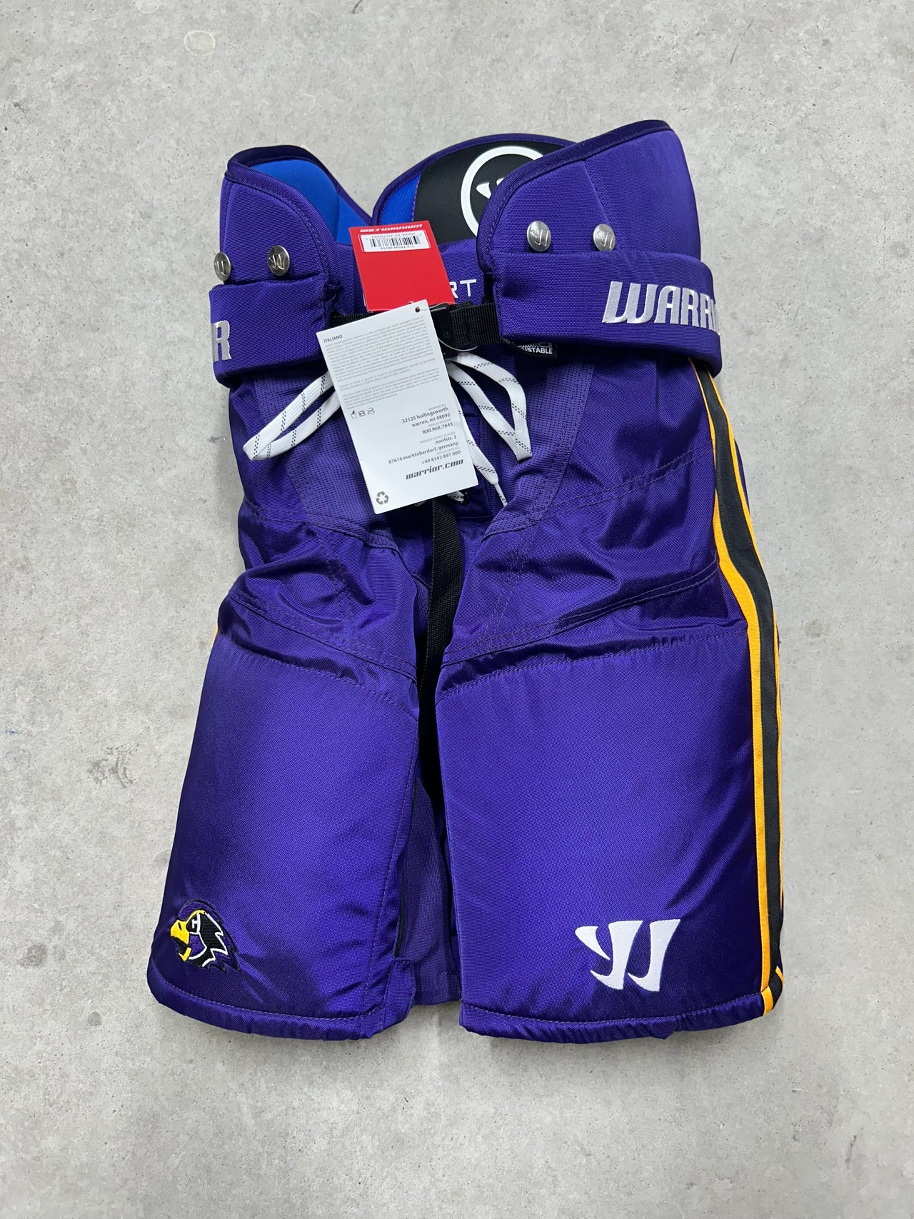 Senior Small Warrior Covert Pro Hockey Pants (New) Minnesota HS Pro Stock