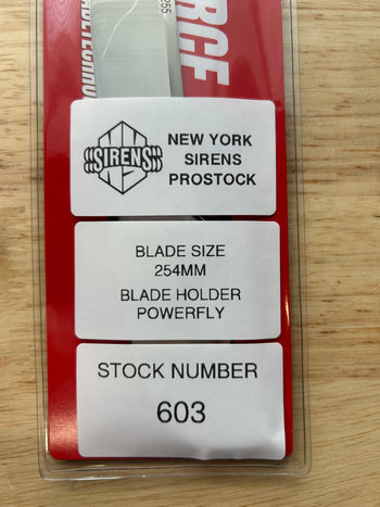 254mm BladeTech (Fits Bauer PowerFly) Bauer FlyTi Equivalent New York Sirens Pro Stock