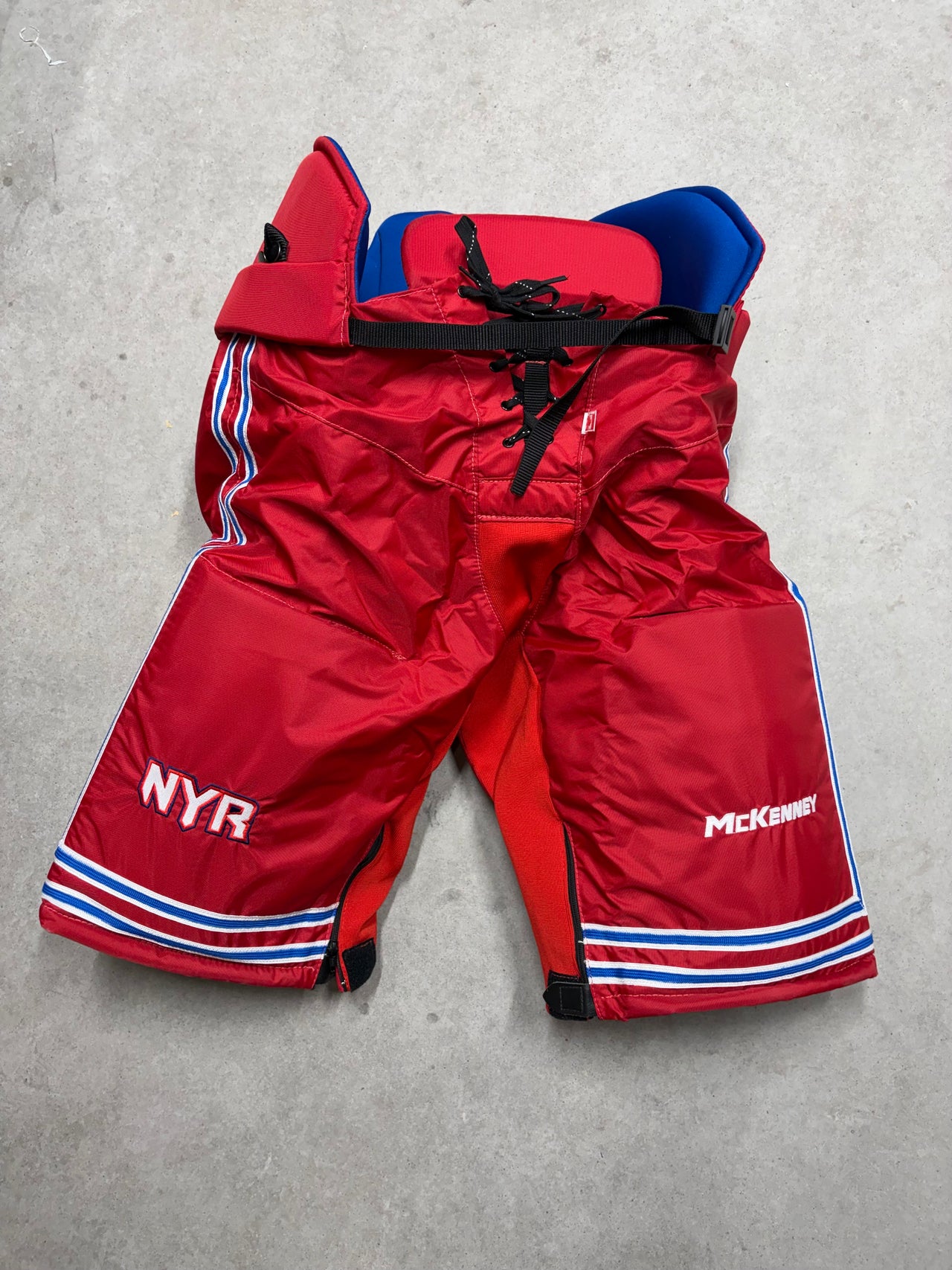 Senior X Large +2 McKenney Pro Hockey Pants (New) New York Rangers Pro Stock