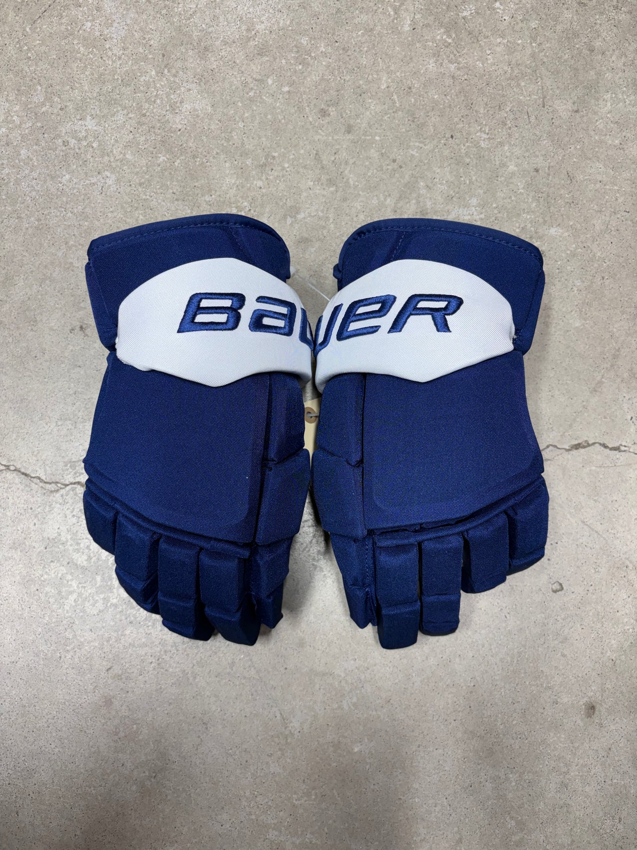 15” Bauer Mach Gloves Toronto Maple Leafs Pro Stock