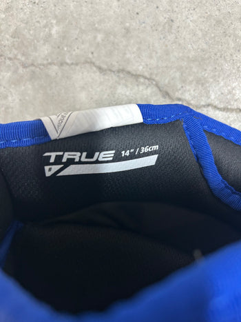 14” True Catalyst 9X Pro Stock Hockey Gloves Vancouver Canucks (New)