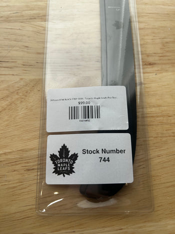 263mm CCM BLACK STEP STEEL Toronto Maple Leafs Pro Stock (Blade/Runner)