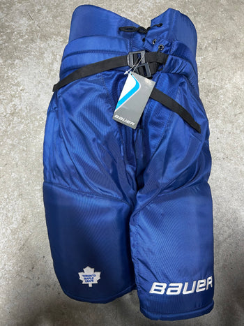 SR X-Large+1” / TG+1” Bauer Nexus Pro Lite Hockey Pants (Like New) TORONTO MAPLE LEAFS Pro Stock