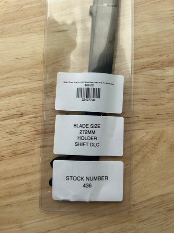 Size 272mm True Shift DLC BlackSteel Used NHL Pro Stock Steel (Blade/Runner)