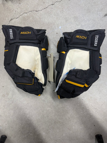 14” Bauer Mach Gloves NCAA Colorado College ￼ Pro Stock New