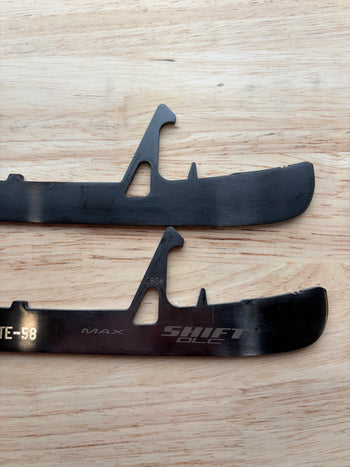 Size 280mm True Shift DLC BlackSteel Used QMJHL Pro Stock Steel (Blade/Runner)
