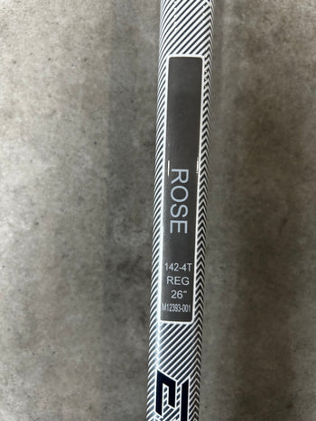 Left Hand 26” CCM EFLEX 5 Prolite Goalie Stick New - Zach Rose - NCAA AUGUSTANA UNV.