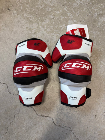 CCM U+ Pro SR Medium Elbow Pads (New) Pro Stock