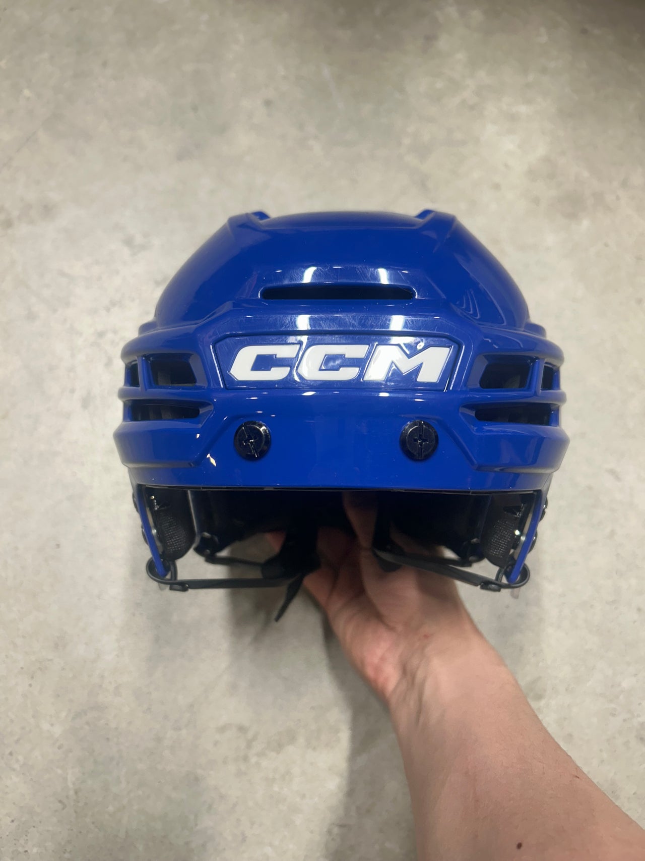 Small CCM Tacks X Toronto Maple Leafs Pro Stock Helmet New