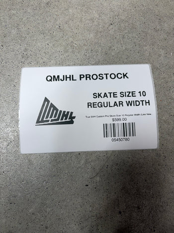 True SVH Custom Pro Skate Size 10 Regular Width (Like New) QMJHL Pro Stock