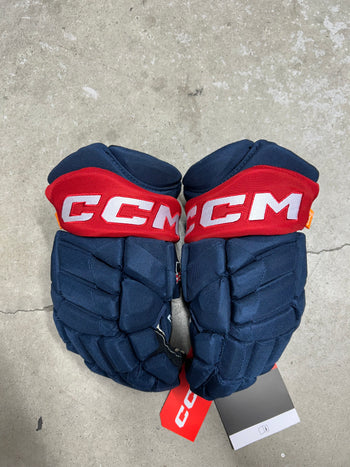 13” CCM Pro Stock Team USA Olympics Hockey Gloves (New)
