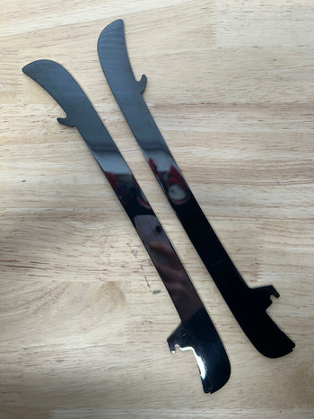 295mm CCM BLACK STEP STEEL Toronto Maple Leafs Pro Stock (Blade/Runner)