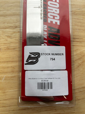 230mm BladeTech (Fits Bauer PowerFly) Bauer FlyTi Equivalent Boston Fleet Pro Stock