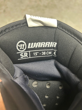 15” Warrior Covert Pro QRE Hockey Gloves (New) Toronto Maple Leafs NHL Pro Stock