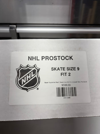 Bauer Supreme Mach Skate Size 9.5 Fit 2 (Used) NHL Pro Stock