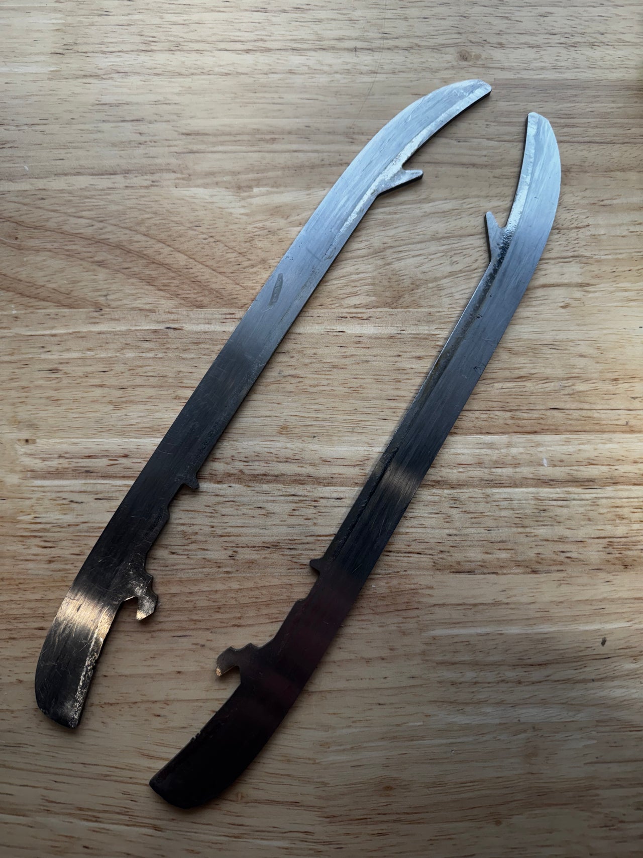 280mm Bauer StepSteel Used NHL Pro Stock Steel (Blade/Runner)