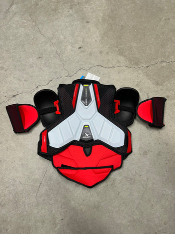Senior Large Bauer Vapor Hyperlite NHL Pro Stock Shoulder Pads (New) Toronto Maple Leafs