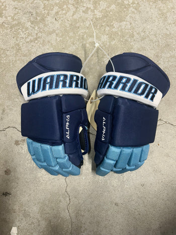 12” Warrior Alpha Pro Custom Maine Univ. Hockey Gloves New