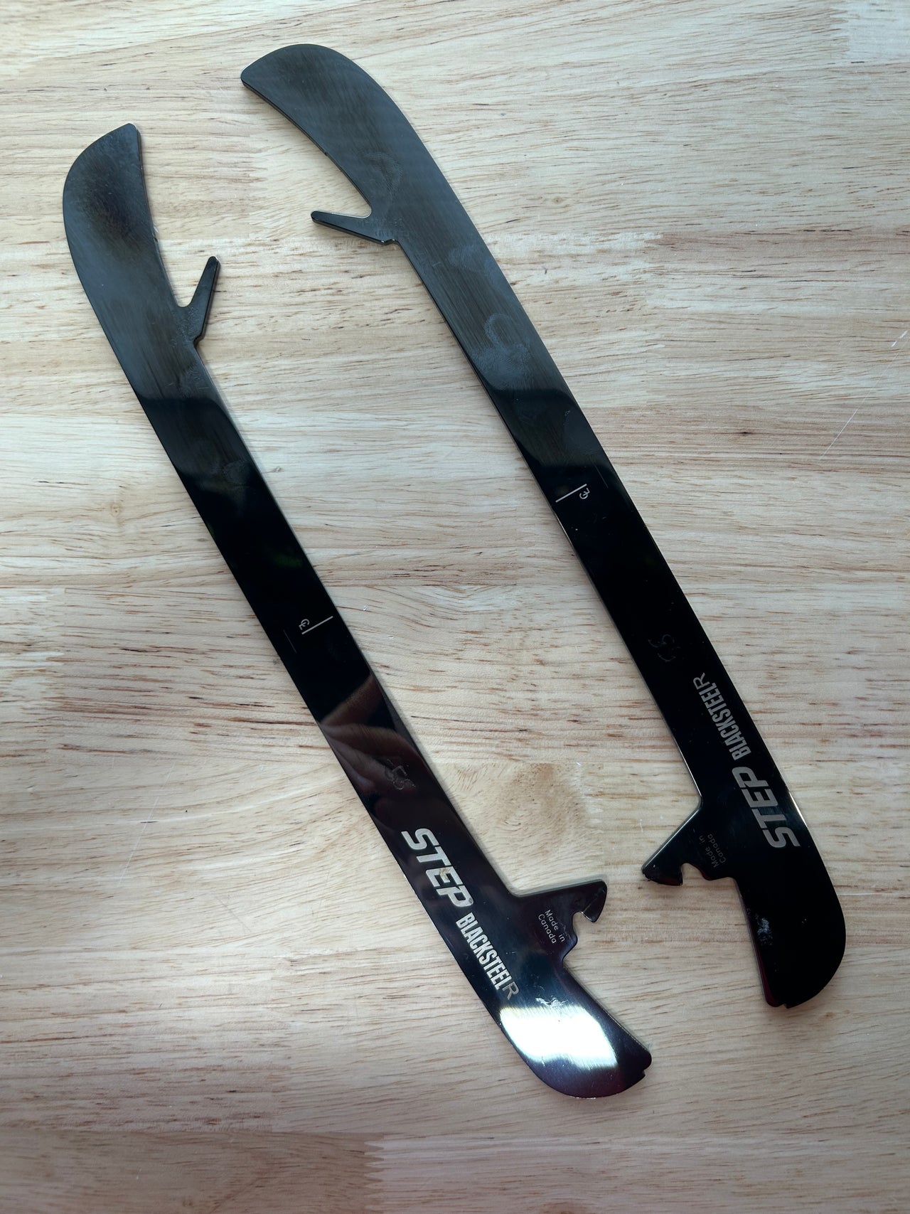 287mm CCM BLACK STEP STEEL Buffalo Sabres Pro Stock (Blade/Runner)