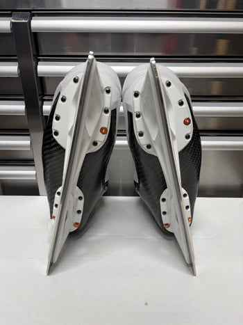 True SVH Two Piece Custom Pro Goalie Skate Size 10 Regular Width (Like New) NHL Pro Stock