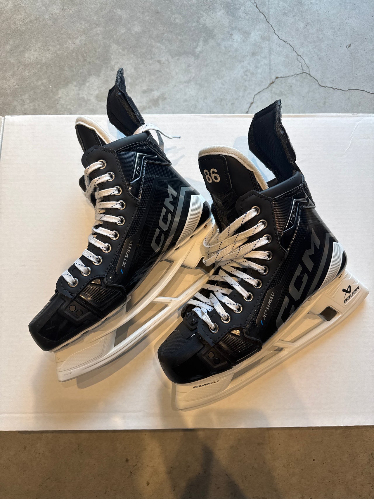 CCM FT6 Pro Skate New Size 7.5 Regular Width Nikita Kucherov NHL Pro Stock