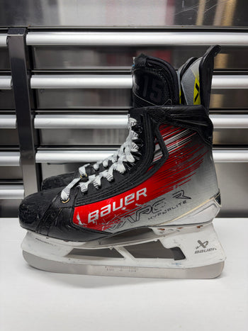 Bauer Hyperlite2 Skate Size 8 FIT 2 (Used) BOSTON UNIVERSITY Pro Stock
