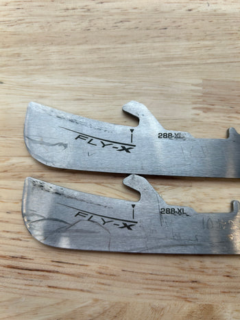 288mm Bauer FLY-X (Used) Chicago Blackhawks Pro Stock (Blade/Runner)