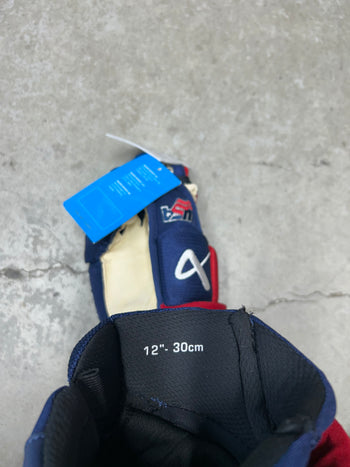12” Bauer Vapor Hyperlite Gloves Team USA Olympics Pro Stock (New)