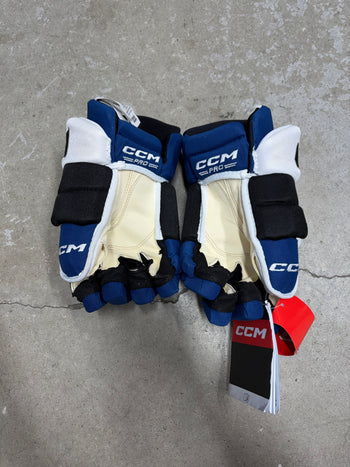 14” CCM HGTK Pro Tampa Bay Lightning Reverse Retro Hockey Gloves (New)