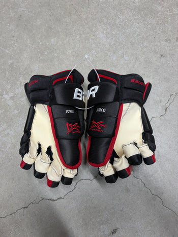 14” Bauer Vapor 1X Lite Gloves Chicago Blackhawks Pro Stock (New)