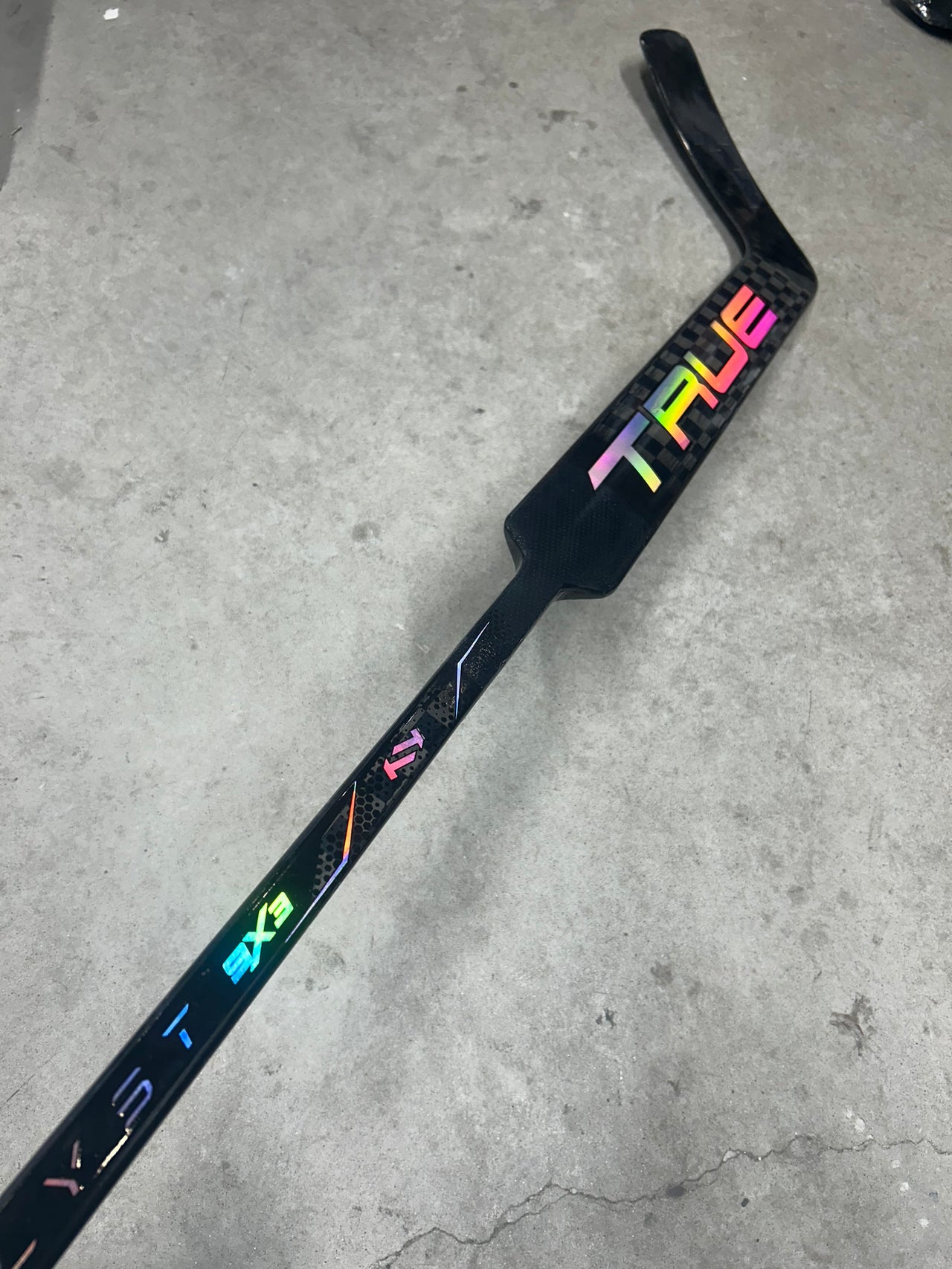 Left Hand 27” True 9X3 Catalyst Pro Stock Goalie Stick