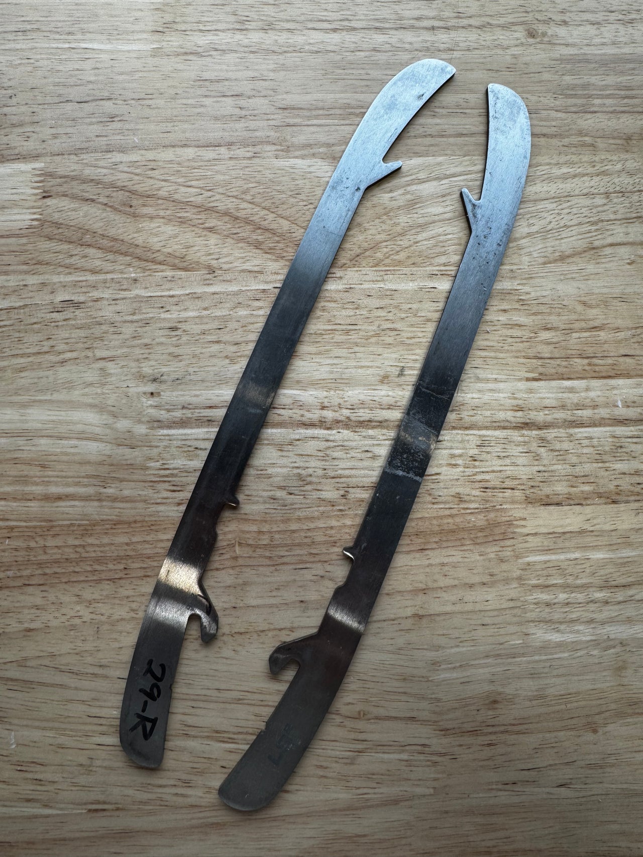 296mm Bauer LS2 NHL Pro Stock Used Steel (Blade/Runner)