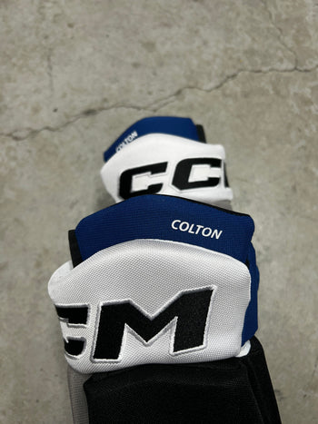 14” CCM HGTK Pro Tampa Bay Lightning Hockey Gloves (New)